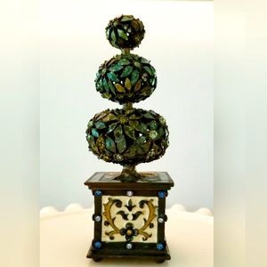 COPY - Jay Strongwater topiary trinket box